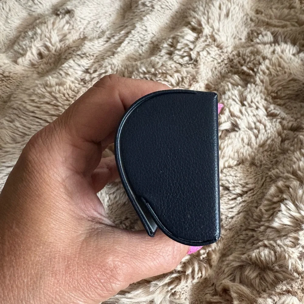 NEW Warby Parker Eyewear Sunglasses Magnetic Hard Shell Case With Box Navy Blue